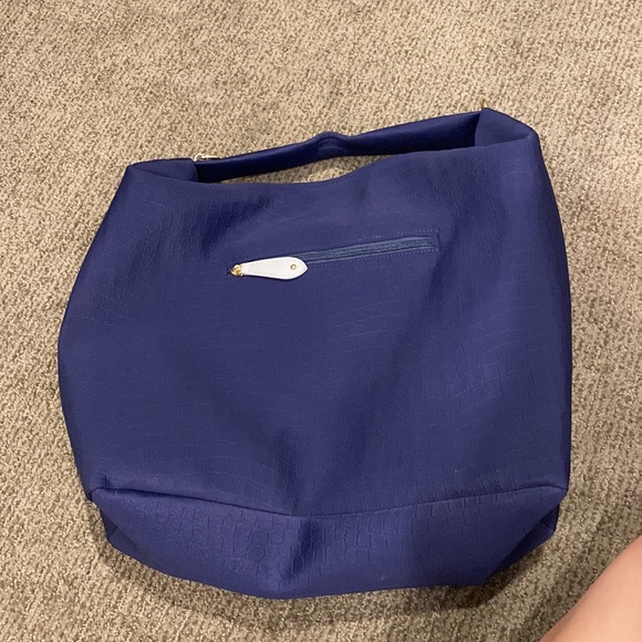 Sondra Roberts Squared Navy Hobo - Picture 3 of 3